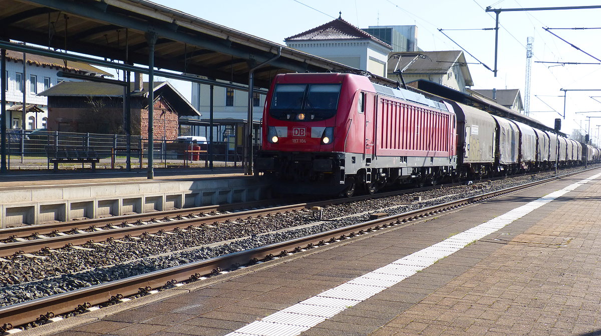 187 104 Bahnhof Nordhausen 06.04.2018