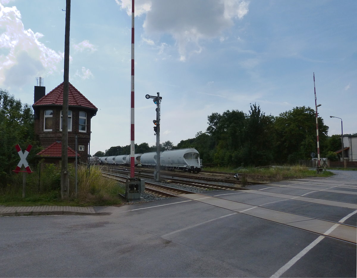 Bahnübergang Niedersachswerfen 11.07.2014