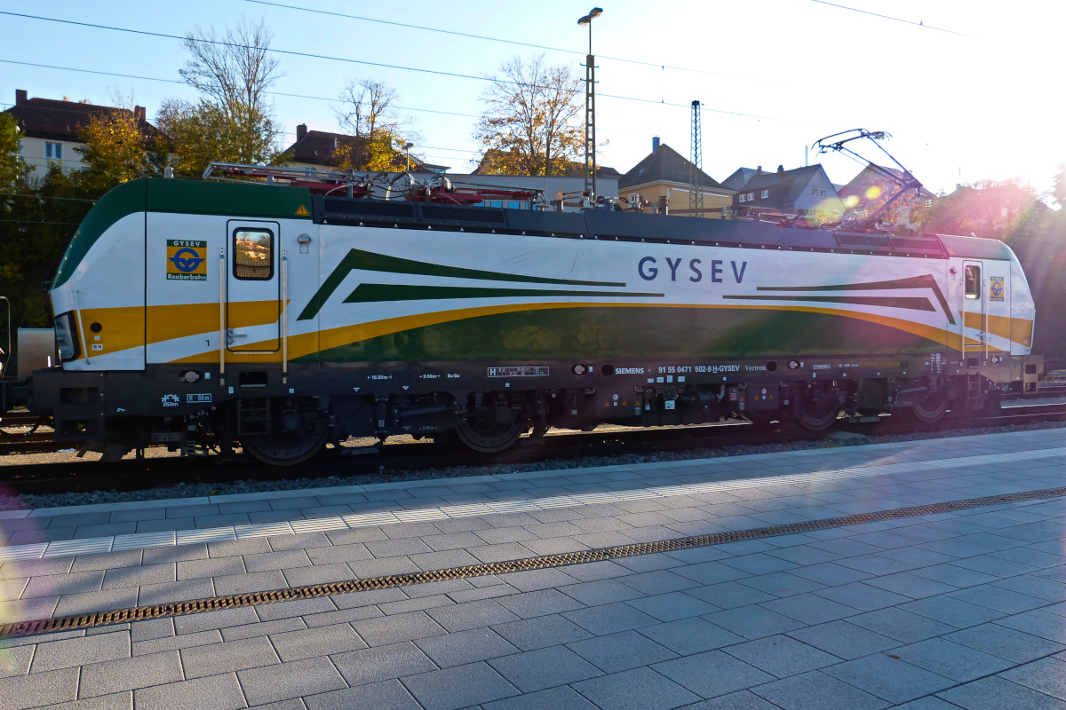 GYSEV 471 502 Passau Hbf 15.10.2017