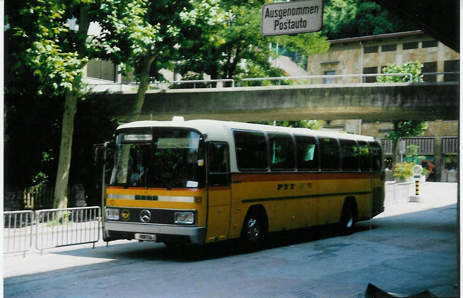 (012'632) - Frommelt, Vaduz - Nr. 17/FL 2607 - Mercedes am 26. Juli 1995 in Vaduz, Post