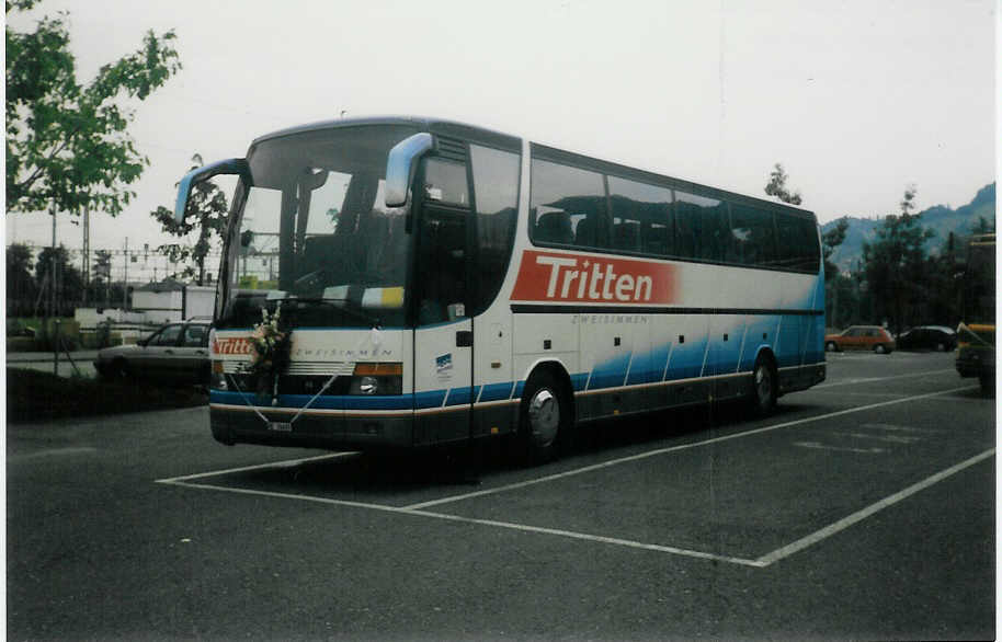 (014'120) - Tritten, Zweisimmen - BE 26'689 - Setra am 8. Juni 1996 in Thun, Seestrasse