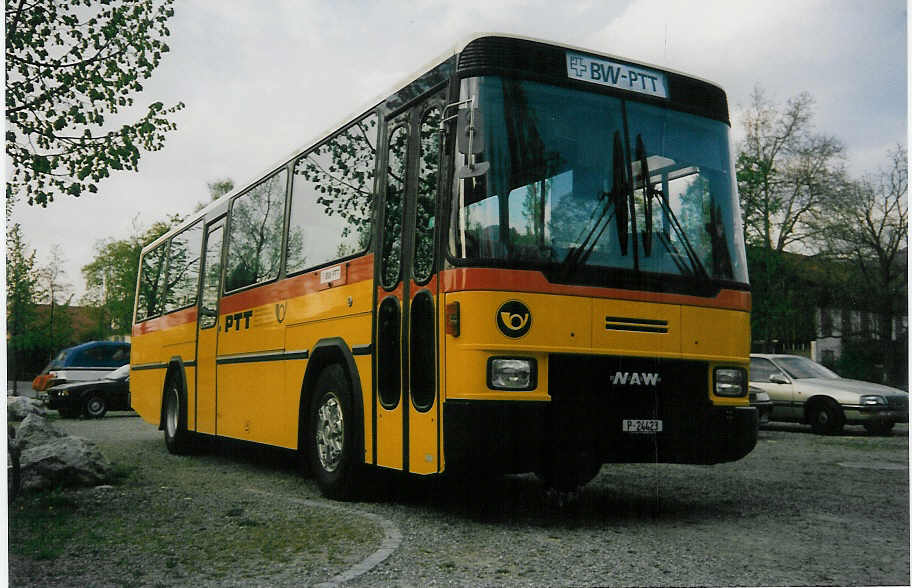 (016'915) - PTT-Regie - P 24'423 - NAW/Hess am 22. April 1997 in Thun, Lachenwiese