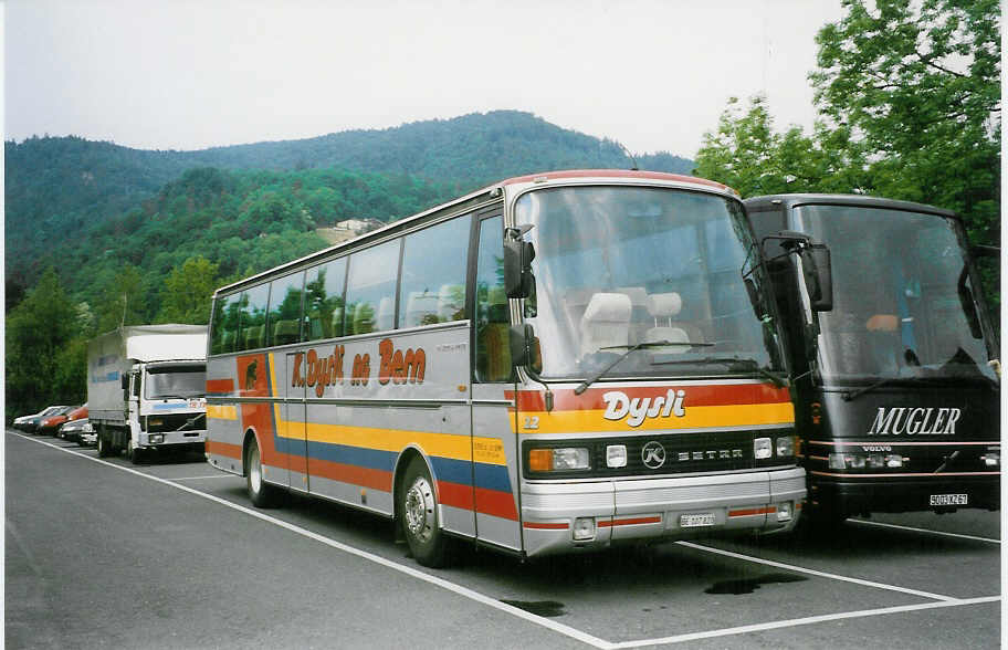 (023'014) - Dysli, Bern - Nr. 22/BE 107'820 - Setra am 27. Mai 1998 in Thun, Seestrasse