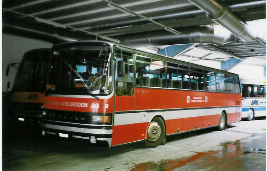 (028'214) - AFA Adelboden - Nr. 9/BE 26'709 - Setra am 26. November 1998 im Autobahnhof Adelboden