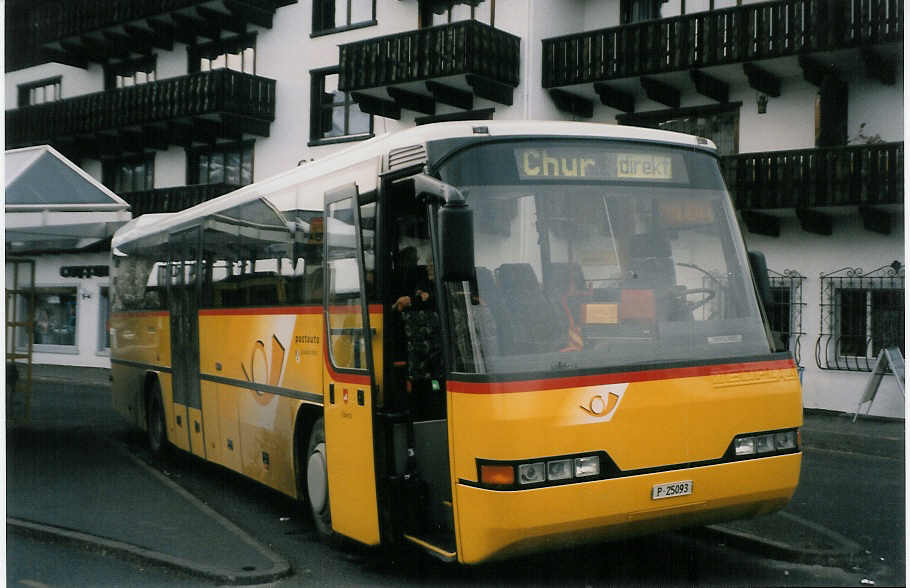 (028'626) - PTT-Regie - P 25'093 - Neoplan am 1. Januar 1999 in Laax, Post