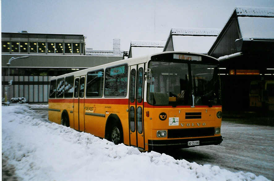 (029'304) - Steiner, Messen - SO 21'300 - Volvo/Hess am 10. Februar 1999 in Bern, Postautostation