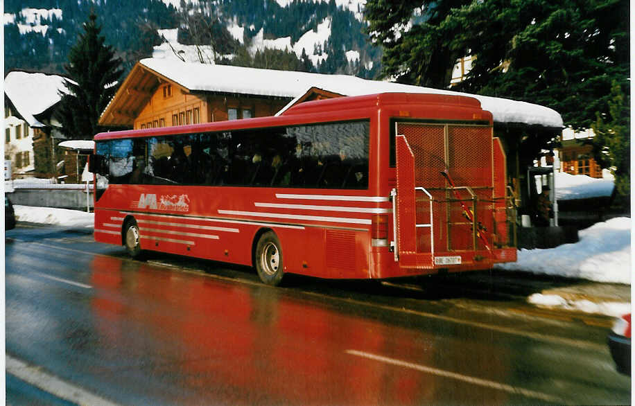 (029'604) - AFA Adelboden - Nr. 7/BE 26'707 - Setra am 27. Februar 1999 in Frutigen, Marktplatz