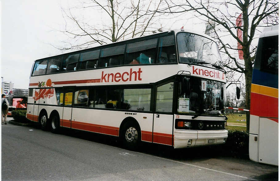 (030'331) - Knecht, Windisch - Nr. 73/AG 8289 - Setra am 21. Mrz 1999 in Genve, Palexpo