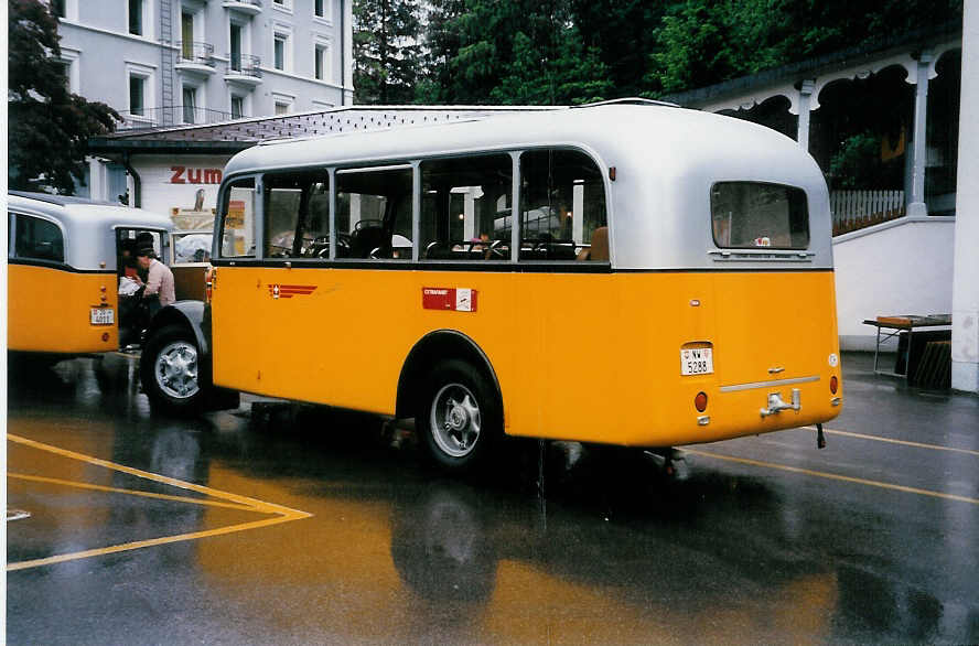 (031'903) - OPC Ennetbrgen - Nr. 4/NW 5288 - FBW/Krapf (ex Schweizer Armee) am 6. Juni 1999 in Meiringen, Klinik