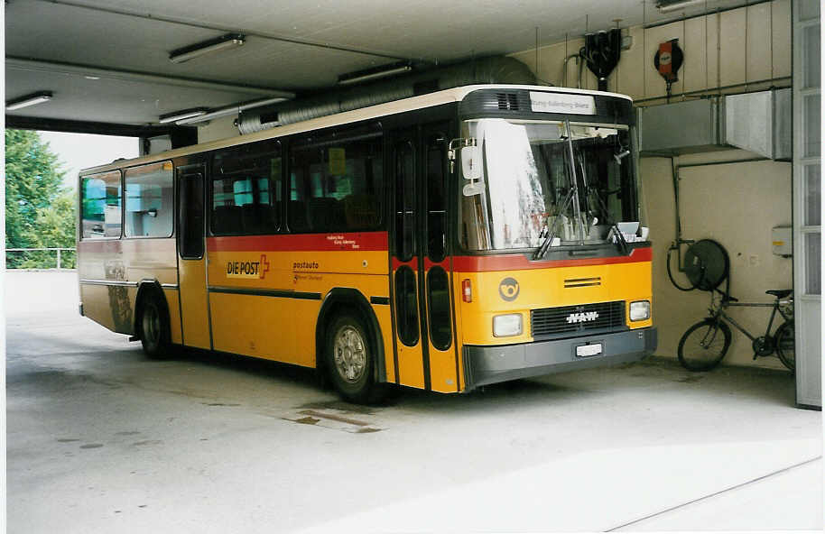 (034'621) - AVBB Schwanden - Nr. 6/BE 403'433 - NAW/Hess (ex P 24'425) am 16. Juli 1999 in Reuti-Hasliberg, Post