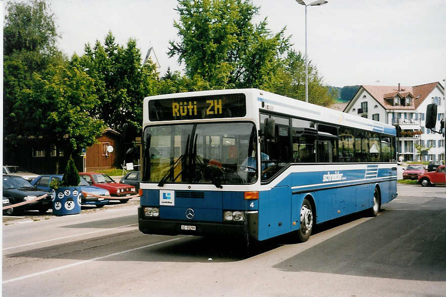 (034'706) - Schneider, Ermenswil - Nr. 4/SG 35'299 - Mercedes am 19. Juli 1999 in Eschenbach, Dorftreff