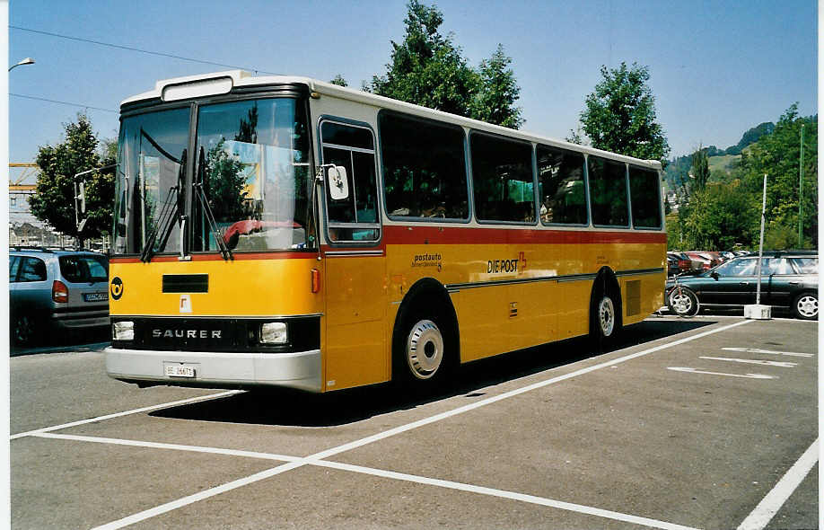 (036'734) - Spring, Schwenden - BE 26'671 - Saurer/R&J am 11. September 1999 in Thun, Seestrasse