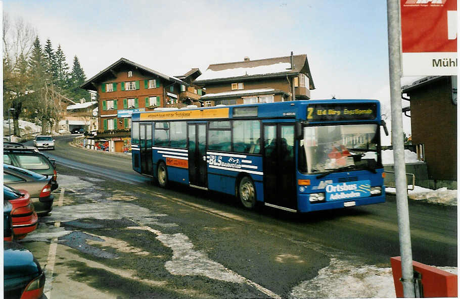 (038'809) - AFA Adelboden - Nr. 3/BE 26'703 - Mercedes am 16. Januar 2000 in Adelboden, Mhleport