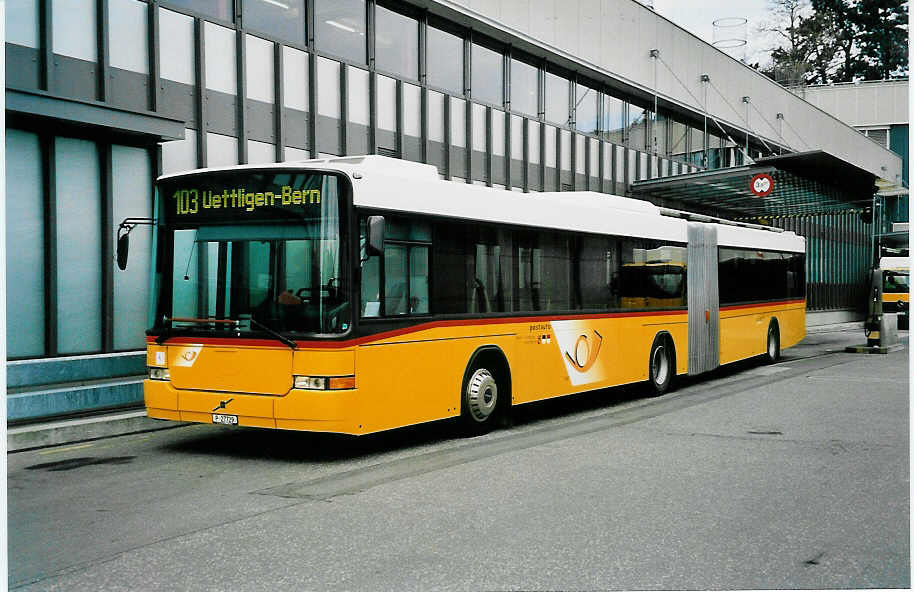 (039'709) - PTT-Regie - P 27'729 - Volvo/Hess am 14. Mrz 2000 in Bern, Postautostation