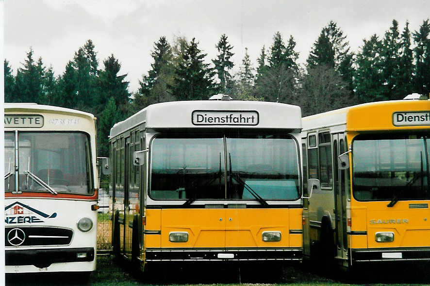 (039'909) - VBSH Schaffhausen - Nr. 36 - Saurer/Hess (ex Nr. 5) am 18. Mrz 2000 in Herzogenbuchsee, Heiniger