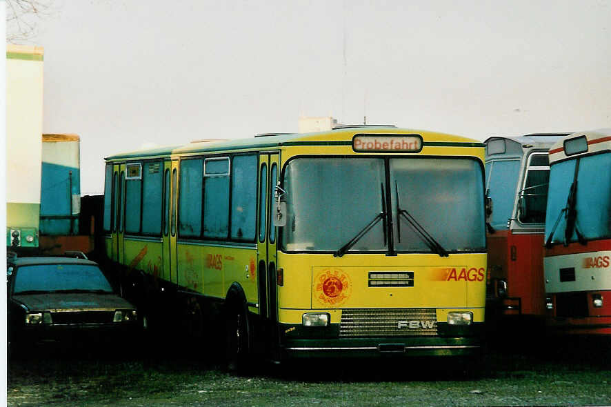 (040'003) - AAGS Schwyz - Nr. 15 - FBW/R&J am 8. April 2000 in Herzogenbuchsee, Heiniger