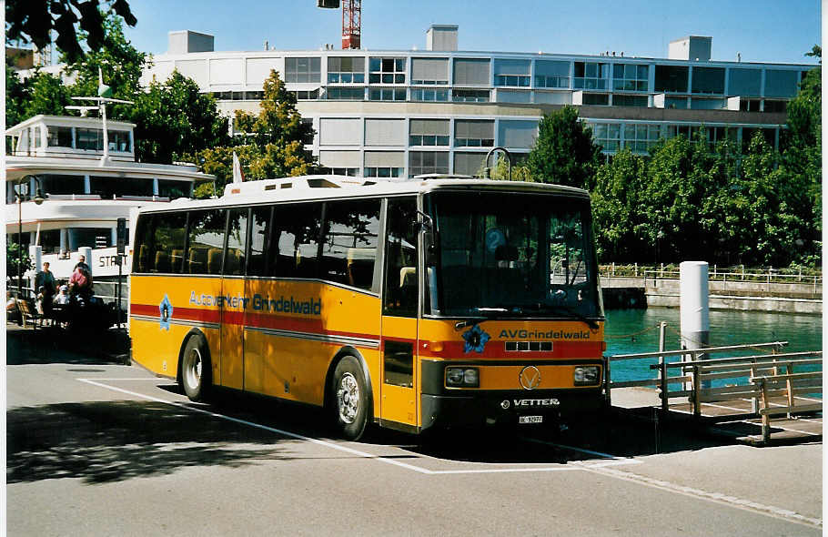 (042'324) - AVG Grindelwald - Nr. 22/BE 92'977 - Vetter am 31. Juli 2000 bei der Schifflndte Thun