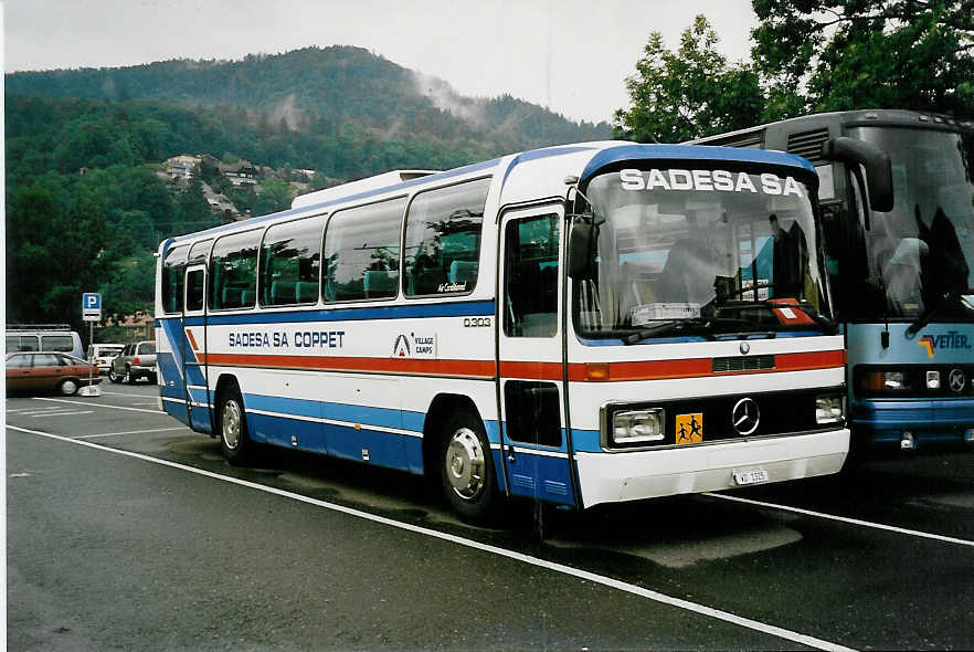 (042'335) - Sadesa, Coppet - VD 1325 - Mercedes am 5. August 2000 in Thun, Seestrasse