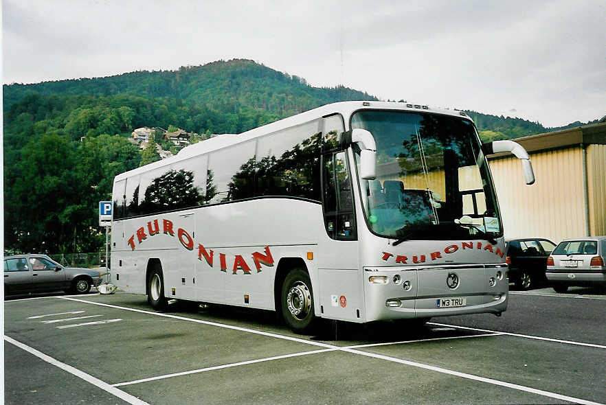 (042'611) - Aus England: Truronian, Truro - W3 TRU - Plaxton am 15. August 2000 in Thun, Seestrasse