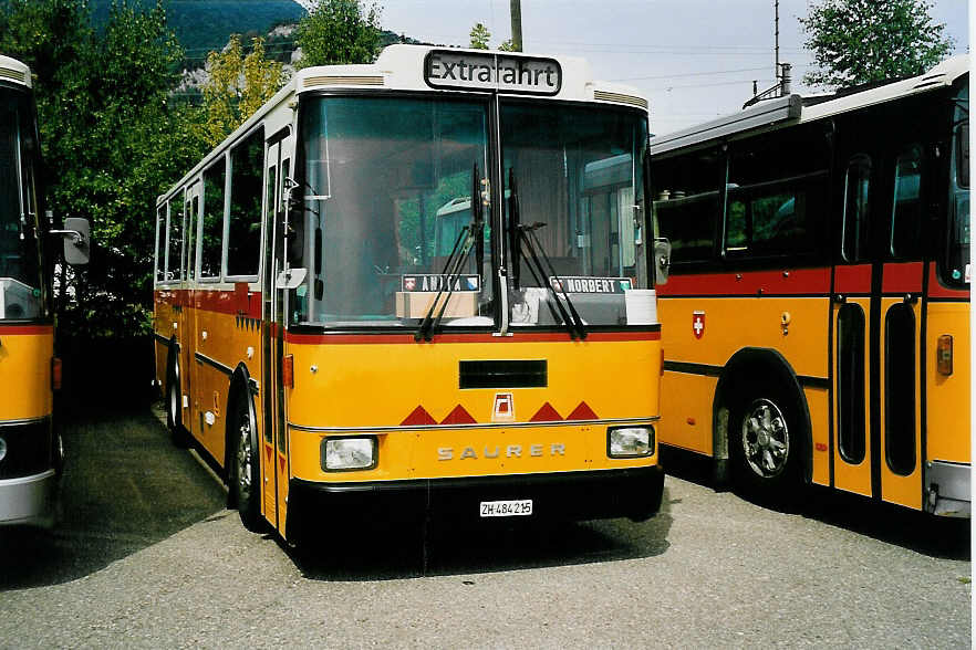 (042'714) - Toldo, Zrich - ZH 484'215 - Saurer/R&J (ex Peter, Pfaffnau) am 26. August 2000 in Oensingen, Saurertreffen