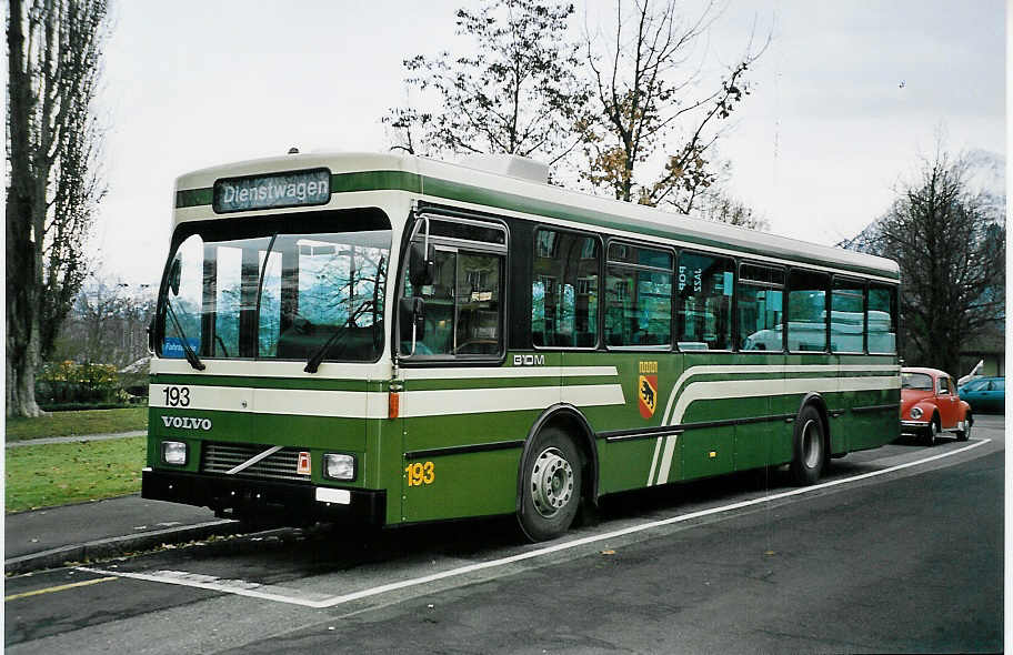 (044'615) - SVB Bern - Nr. 193/BE 451'193 - Volvo/Gangloff am 24. Januar 2001 in Thun, Lachen