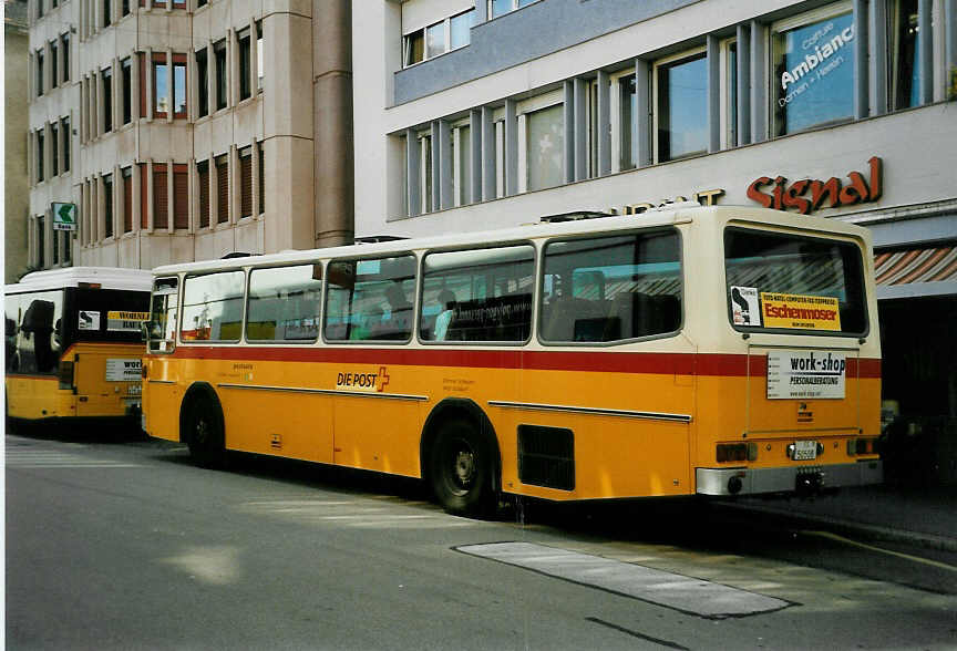 (047'803) - Schwizer, Goldach - Nr. 4/SG 50'508 - Saurer/Tscher am 10. Juli 2001 in Rorschach, Post