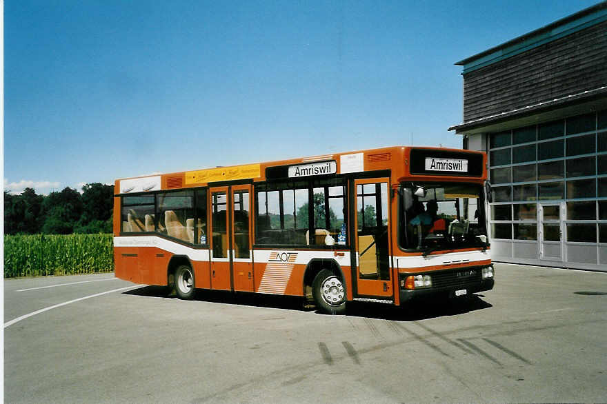 (048'314) - AOT Amriswil - Nr. 6/TG 62'894 - Neoplan am 17. Juli 2001 in Amriswil, Garage