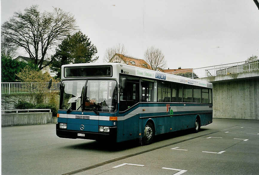 (052'519) - VZO Grningen - Nr. 6/ZH 41'406 - Mercedes am 23. Mrz 2002 in Grningen, Garage