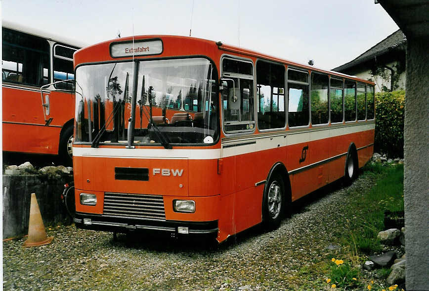 (052'907) - AAGU Altdorf - Nr. 12 - FBW/R&J am 15. April 2002 in Btzberg, Heiniger