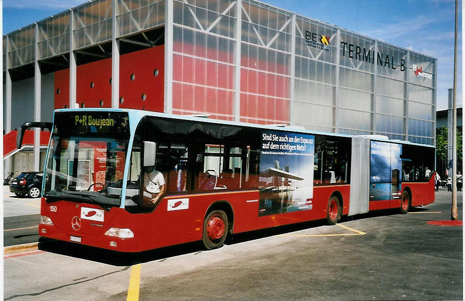 (053'503) - VB Biel - Nr. 150/BE 572'150 - Mercedes am 20. Mai 2002 in Biel, Terminal B