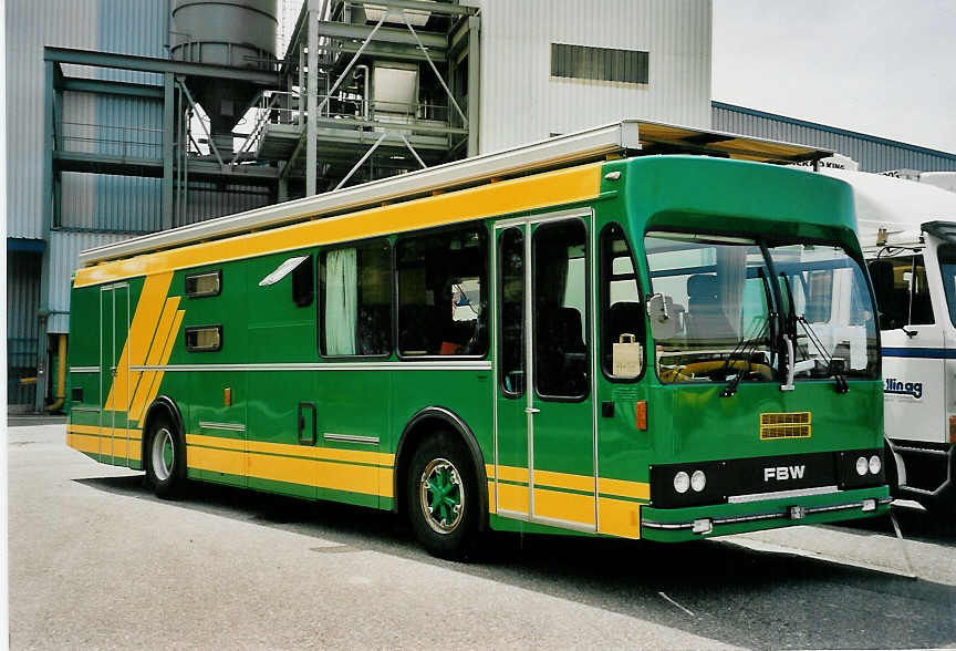 (053'809) - Rllin, Hirzel - FBW (ex ABM Meinisberg) am 15. Juni 2002 in Hinwil, AMP