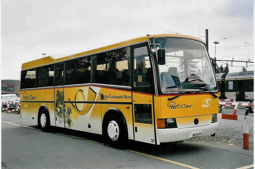 (056'027) - AVG Grindelwald - Nr. 26/BE 268'737 - Vetter am 13. September 2002 in Thun, CarTerminal