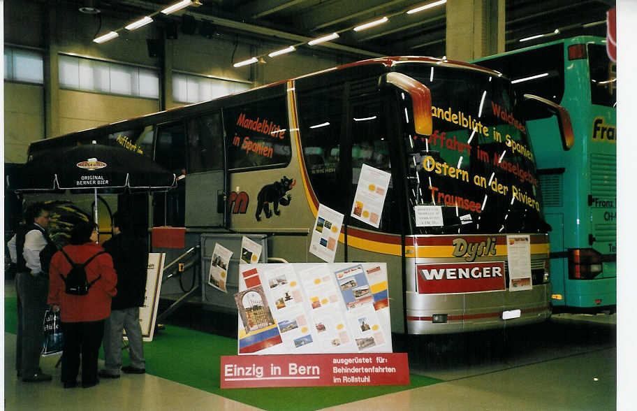 (058'507) - Dysli, Bern - Nr. 28/BE 28'435 - Setra am 12. Januar 2003 in Bern, Ferienmesse