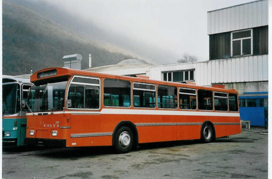 (058'523) - BBA Aarau - Nr. 125 - Volvo/Hess am 18. Januar 2003 in Biel, BTR