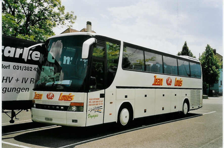 (060'613) - Jean-Louis, Ftigny - FR 300'469 - Setra am 12. Juni 2003 in Thun, Seestrasse