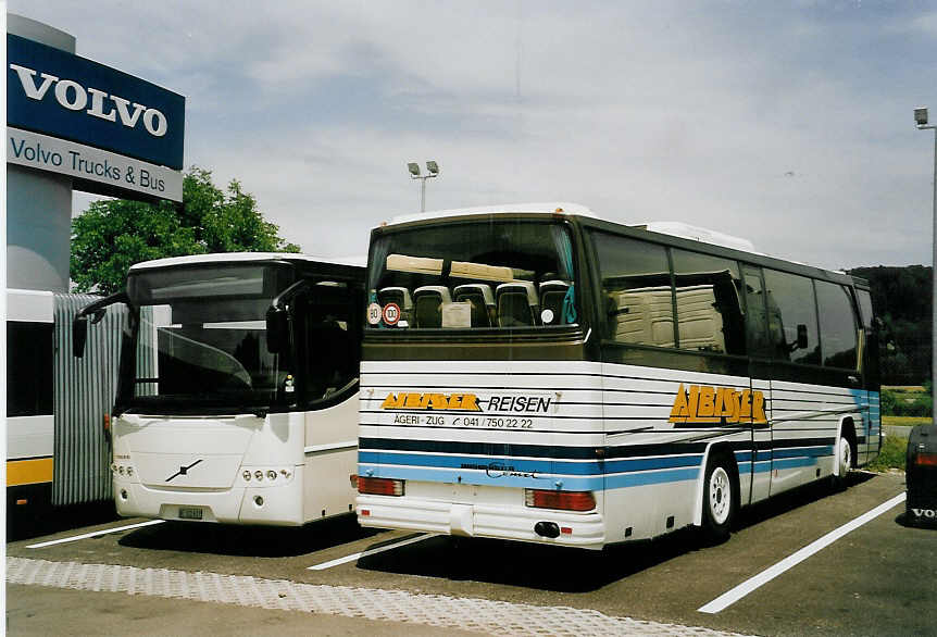 (060'617) - Albisser, Aegeri - Drgmller am 13. Juni 2003 in Mnchenbuchsee, Volvo