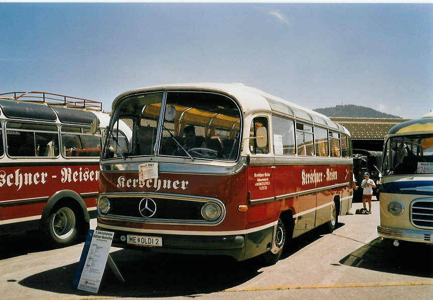 (060'902) - Aus Oesterreich: Kerschner, Mank - ME OLDI 2 - Mercedes am 21. Juni 2003 in Hinwil, AMP