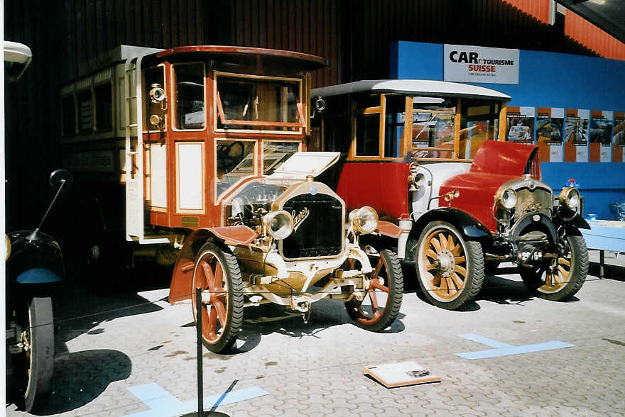 (061'403) - Aus Deutschland: Setra, Ulm - Saurer/Kssbohrer am 13. Juli 2003 in Luzern, Verkehrshaus