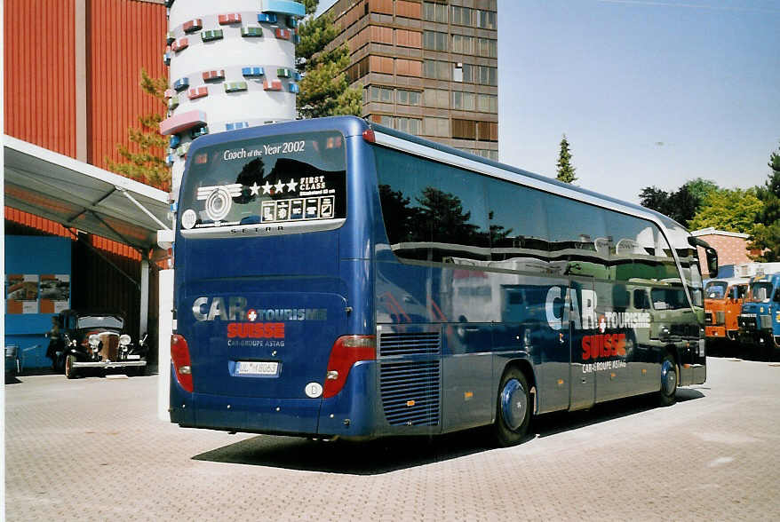 (061'415) - Aus Deutschland: Setra, Ulm - UL-M 8063 - Setra am 13. Juli 2003 in Luzern, Verkehrshaus