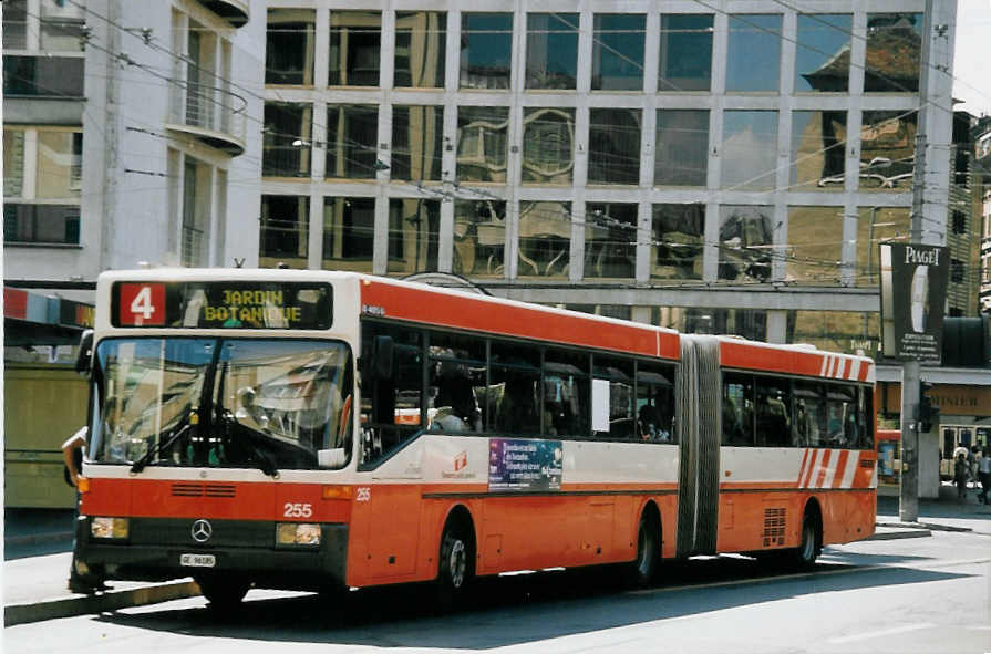 (062'504) - TPG Genve - Nr. 255/GE 96'185 - Mercedes am 4. August 2003 in Genve, Bel-Air