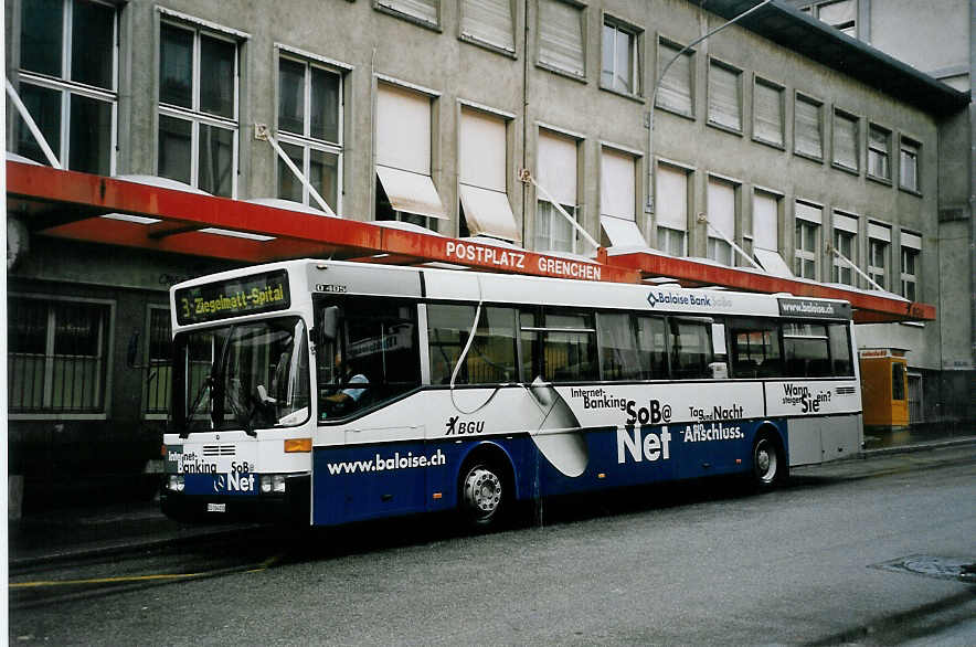 (062'832) - BGU Grenchen - Nr. 14/SO 104'010 - Mercedes am 30. August 2003 in Grenchen, Postplatz