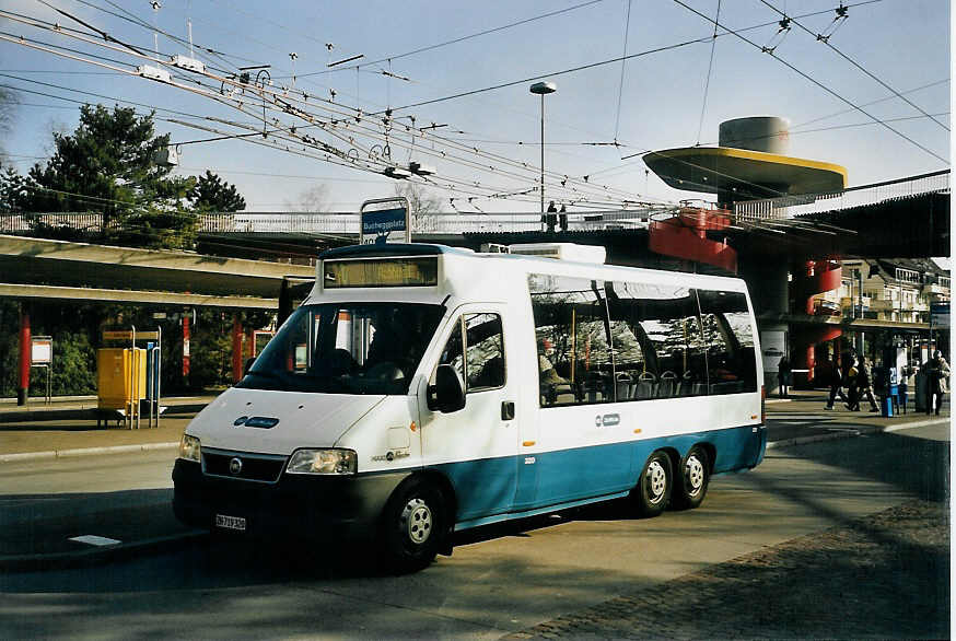 (065'604) - VBZ Zrich - Nr. 320/ZH 719'320 - Fiat am 16. Februar 2004 in Zrich, Bucheggplatz