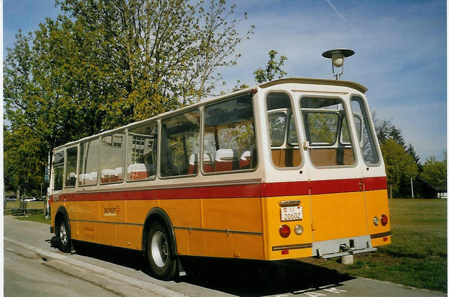 (066'906) - Allemann, Birsfelden - SO 20'602 - FBW/Gangloff (ex Gartmann, Flims; ex Bearth, Brigels Nr. 4; ex P 24'176) am 21. April 2004 in Solothurn, Baseltor