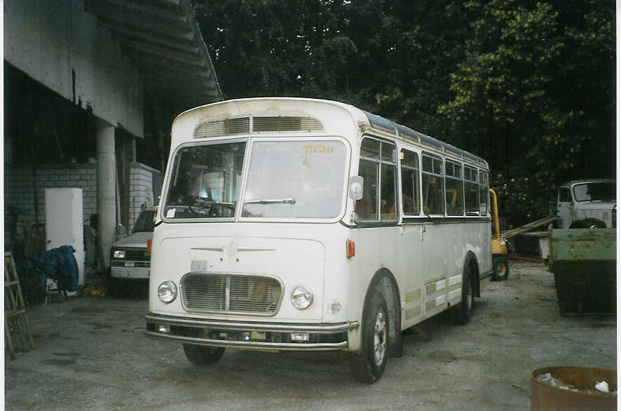 (068'719) - Brunner, Thun - FBW/FHS (ex M+79'510) am 26. Juni 2004 in Thun-Lerchenfeld, Garage