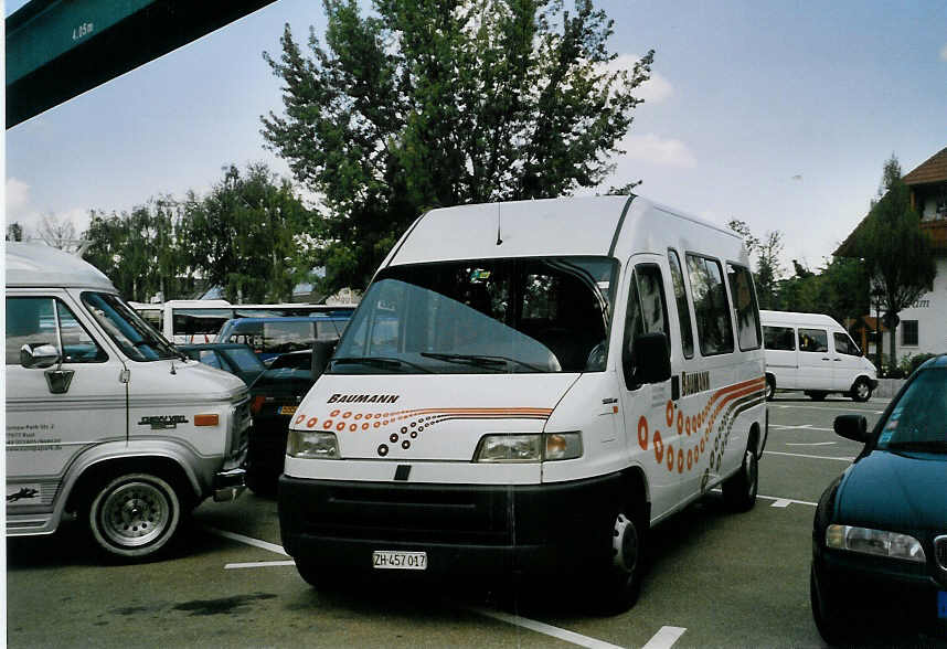 (068'924) - Aus der Schweiz: Baumann, Mnnedorf - ZH 457'017 - Fiat am 6. Juli 2004 in Rust, Europapark