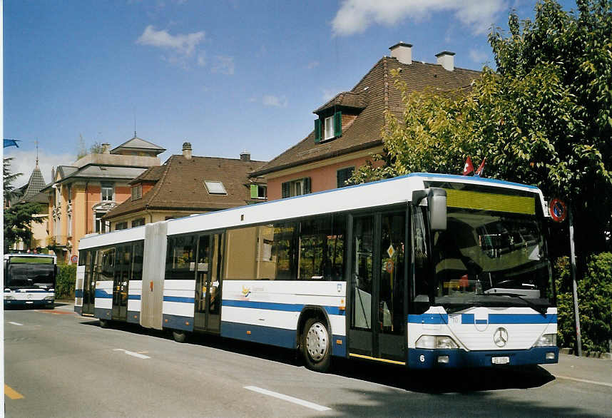 (070'133) - ZVB Zug - Nr. 6/ZG 3356 - Mercedes/Hess am 21. August 2004 in Luzern, Allmend