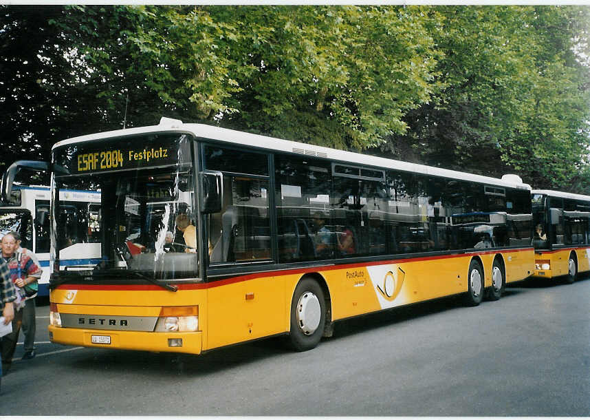 (070'319) - Bucheli, Kriens - Nr. 18/LU 15'071 - Setra am 21. August 2004 in Luzern, Inseli-P