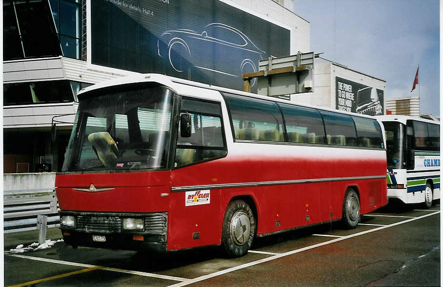 (075'515) - Nyffeler, Riggisberg - BE 601'779 - Neoplan am 6. Mrz 2005 in Genve, Palexpo