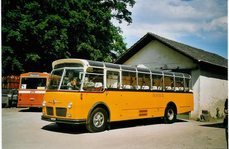 (076'912) - Ott, Ortschwaben - BE 408'850 - FBW/FHS (ex Nef, Hemberg; ex Mathis, Chur; ex P 24'163) am 29. Mai 2005 in Oberburg, Ziegelgut