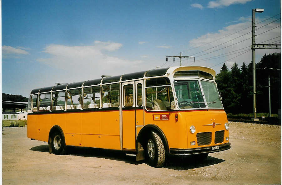 (076'923) - Ott, Ortschwaben - BE 408'850 - FBW/FHS (ex Nef, Hemberg; ex Mathis, Chur; ex P 24'163) am 29. Mai 2005 in Hindelbank, Landi